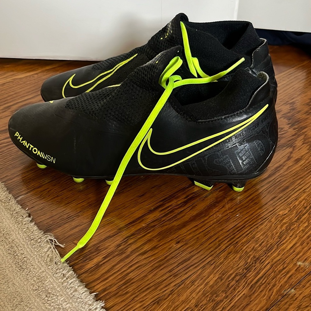 Nike Phantom Cleats with Laceless Design